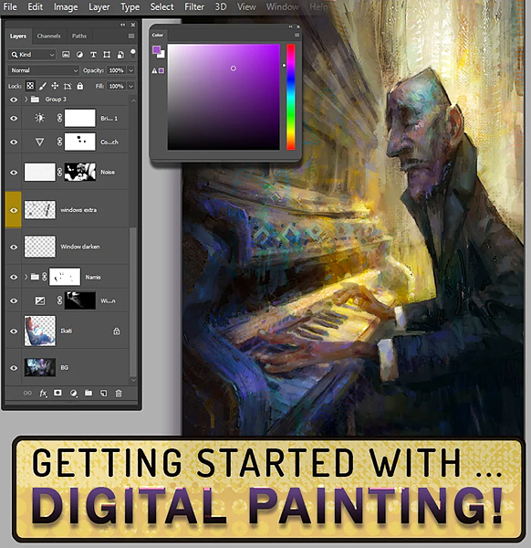 Getting Started With Digital Painting