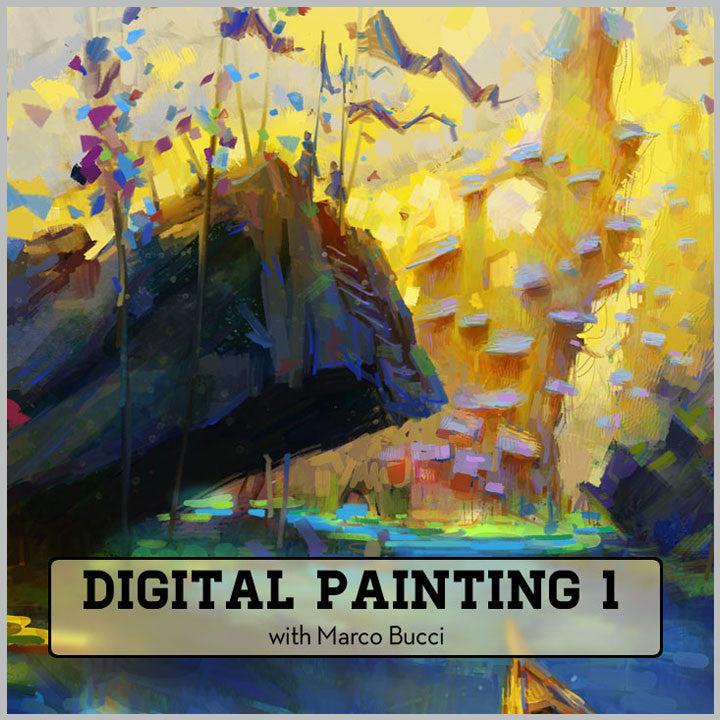 Full Digital Painting Package Workshop - Marco Bucci Art Store