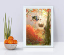 Fall Leaves Print - Marco Bucci Art Store